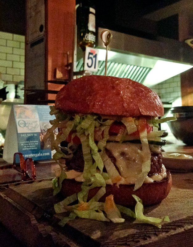 Giant burger